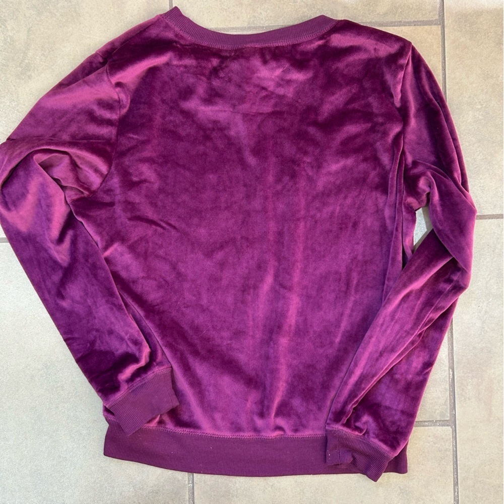 Honeydew‎ Intimates Deep Purple Velvet 2 Piece Relaxed Fit Set Sz S - Picture 4 of 14